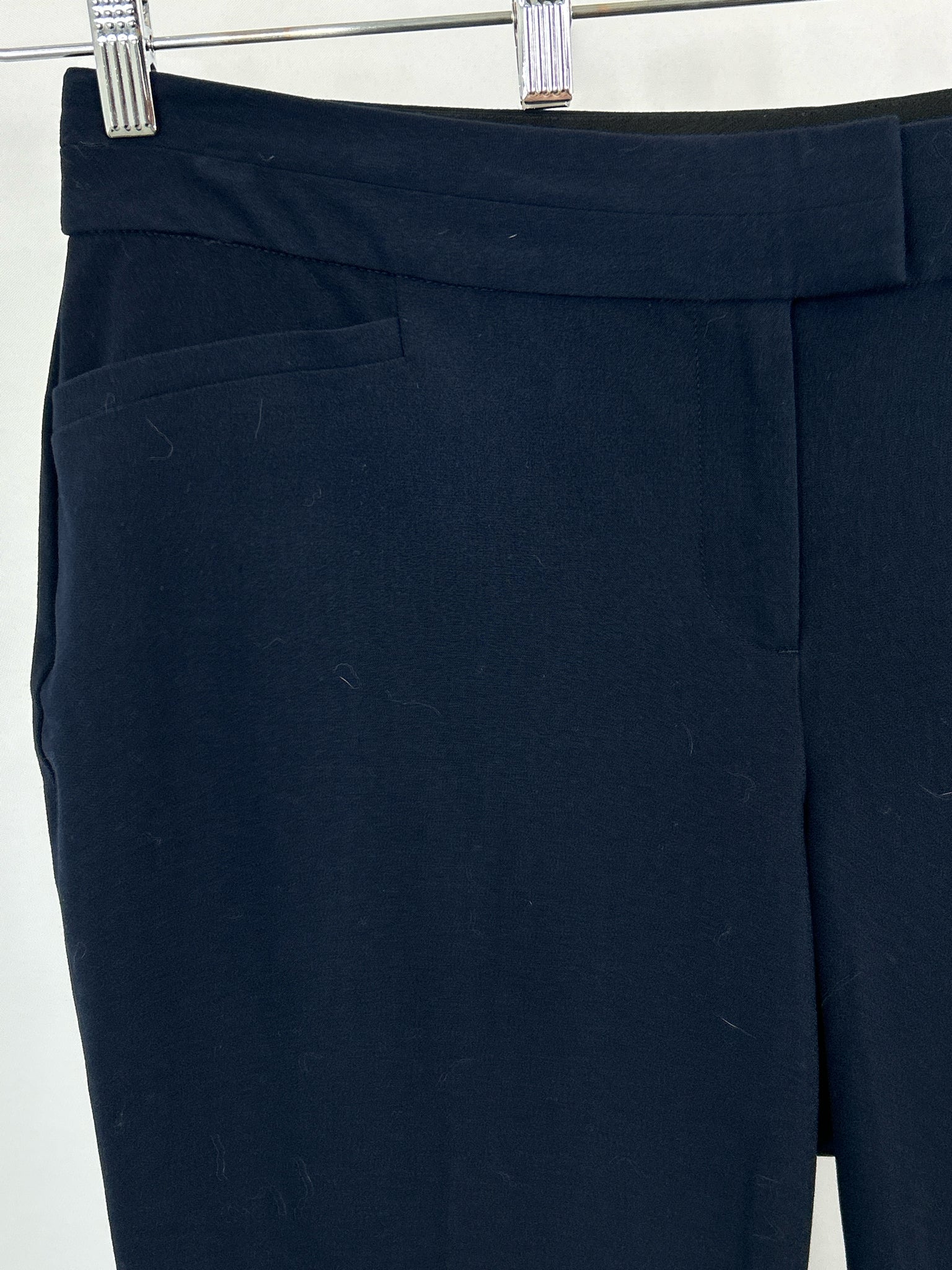 JM COLLECTION Size 16W Navy Women Pants