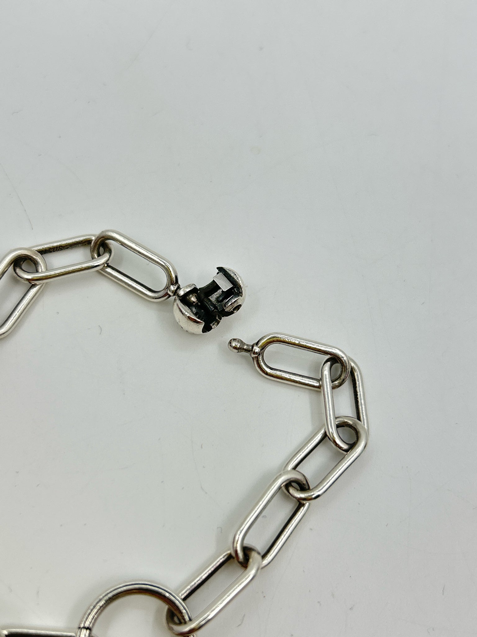PANDORA Silver & Rose Gold Bracelet