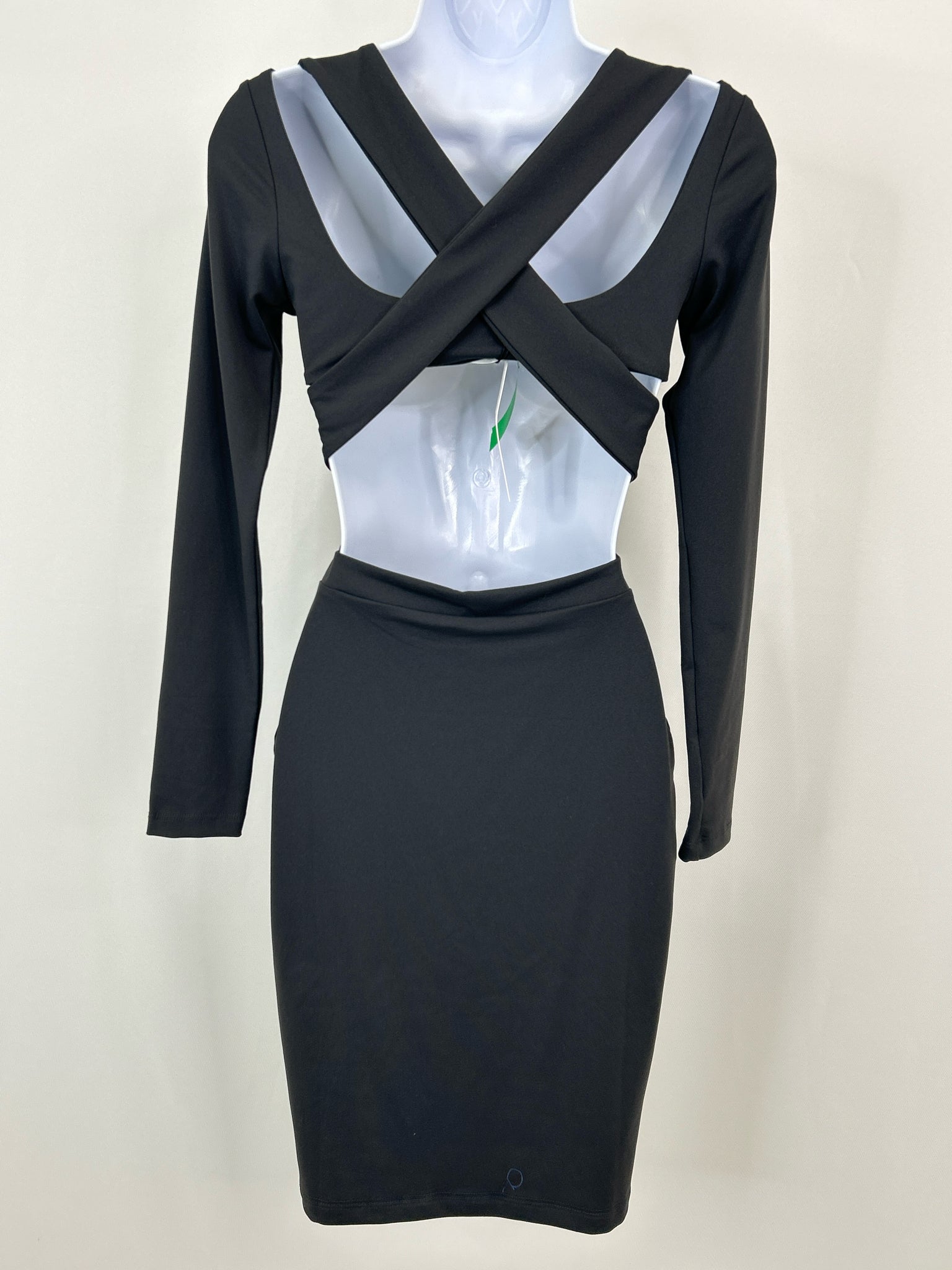 SUSANA MONACO Size XS Charcoal Women Dress NWT