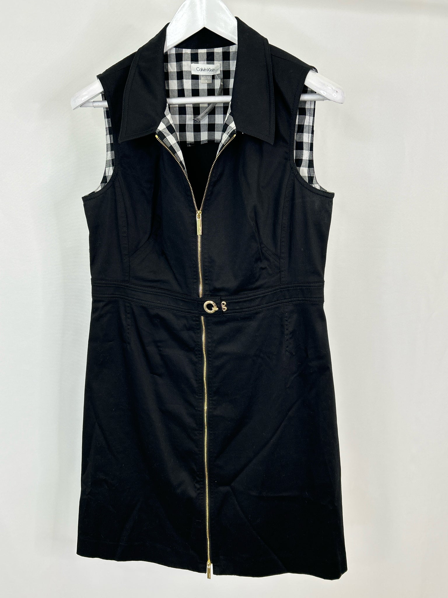 CALVIN KLEIN Size 12 Black Women Dress