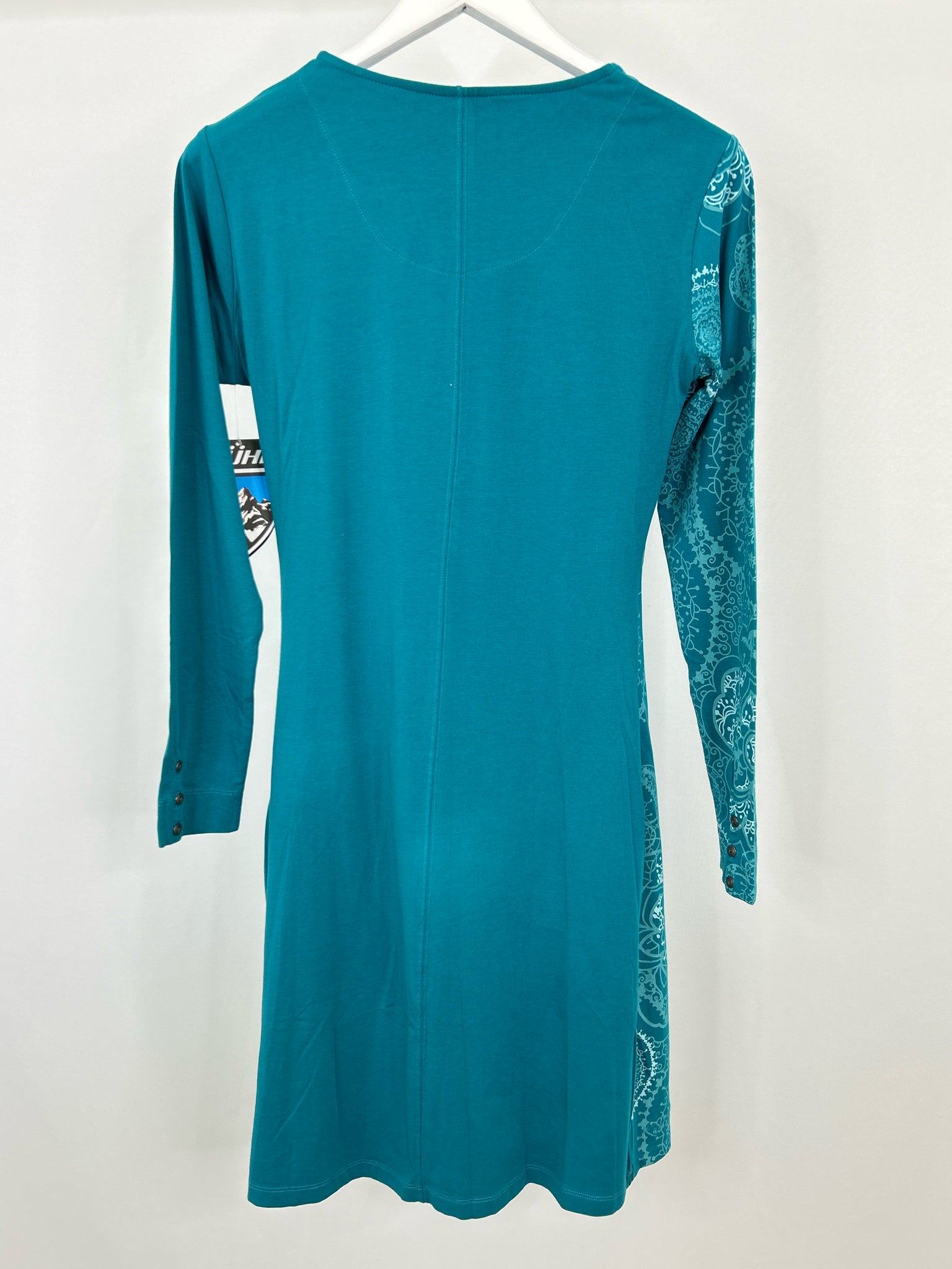 KUHL Size M TEAL AND WHITE Women Dress