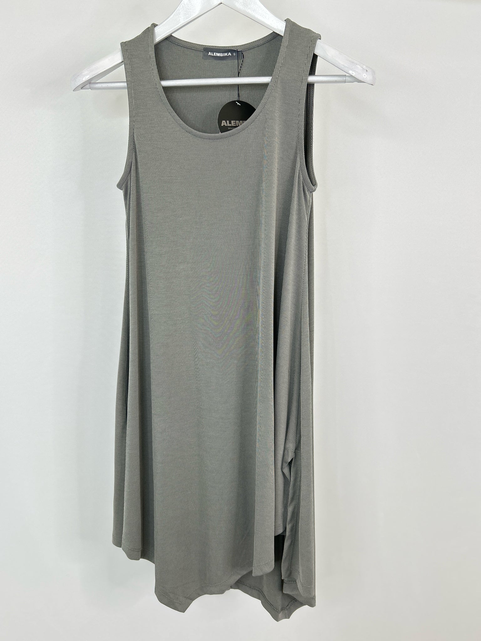 ALEMBIKA Size 4/6 Grey Women Tunic