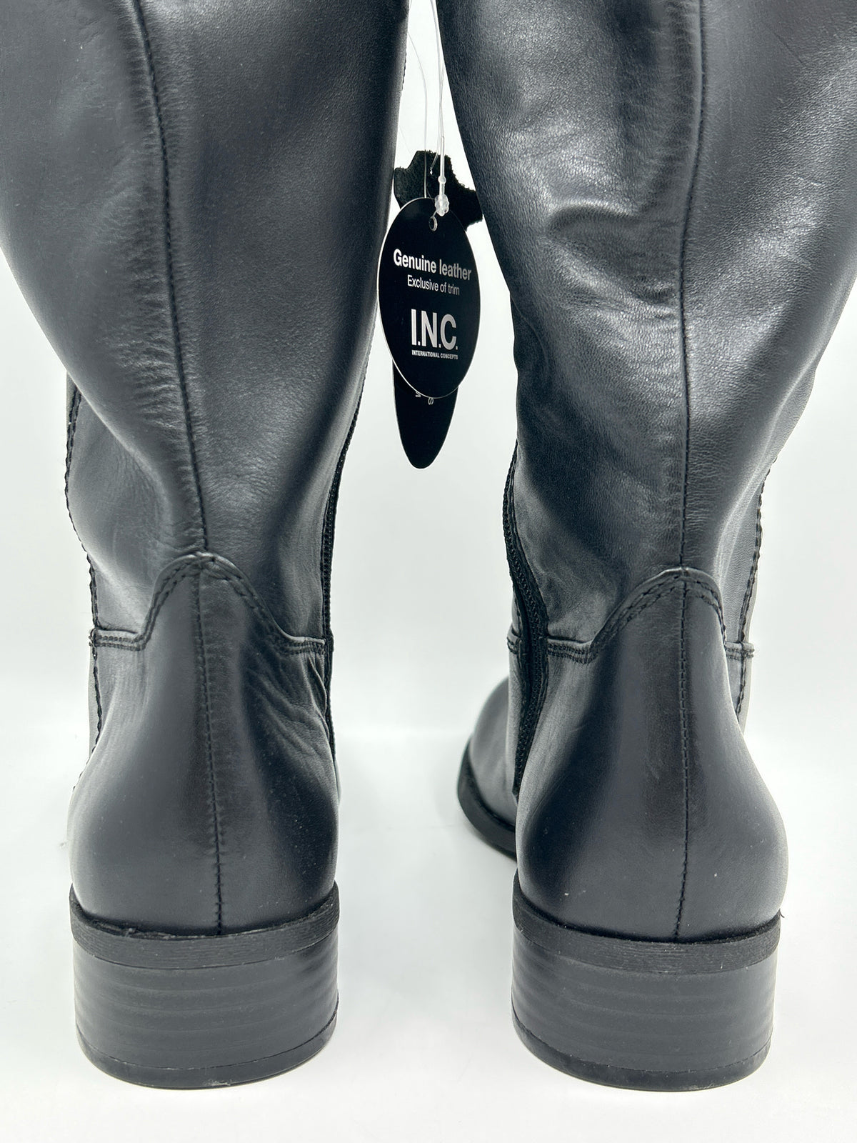 INC Size 9.5M Black Women Boots