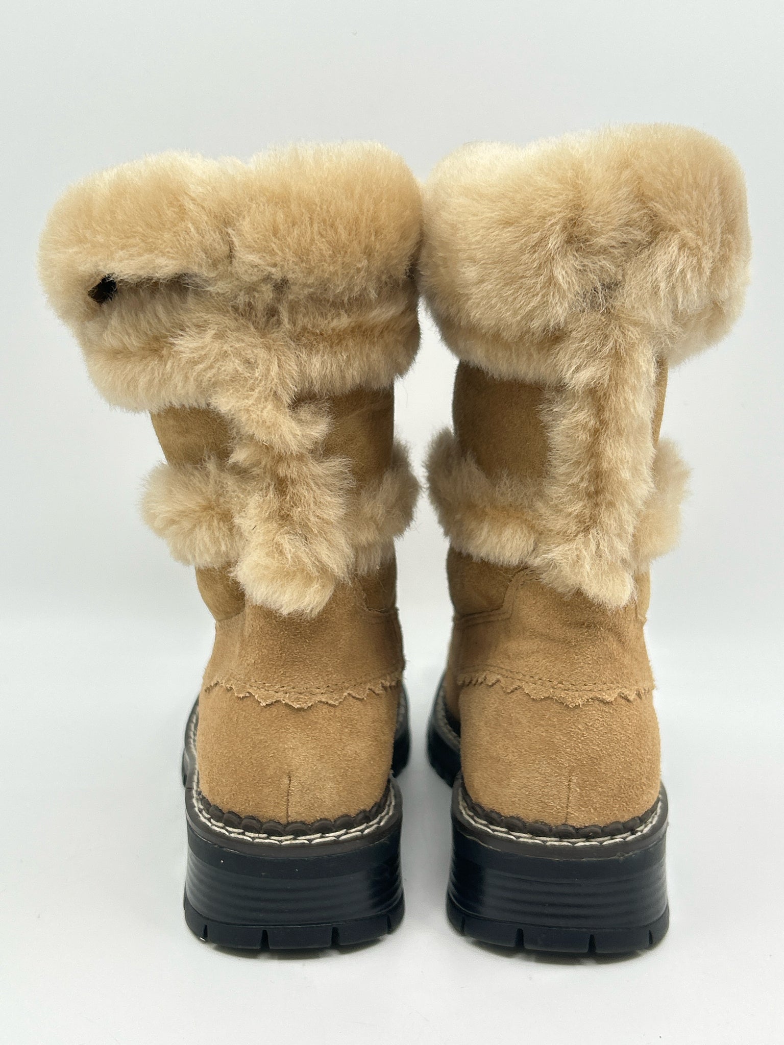 COLDWATER CREEK Size 6.5 Tan Women Boots