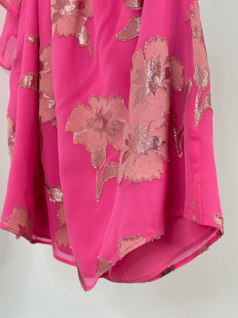 LILLY PULITZER Size M Pink Sarahleigh One Shoulder Top