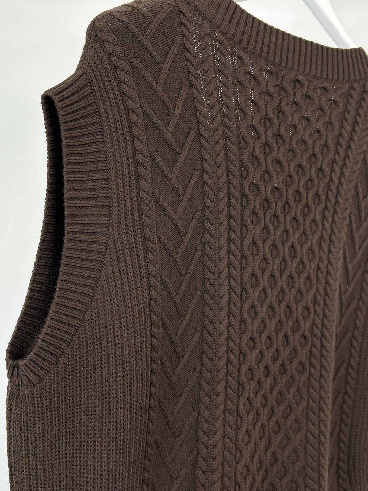 QUINCE Size XL Brown Women Sweater