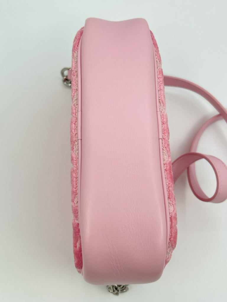 BURBERRY Pink Small Lola Camera Bag Purse