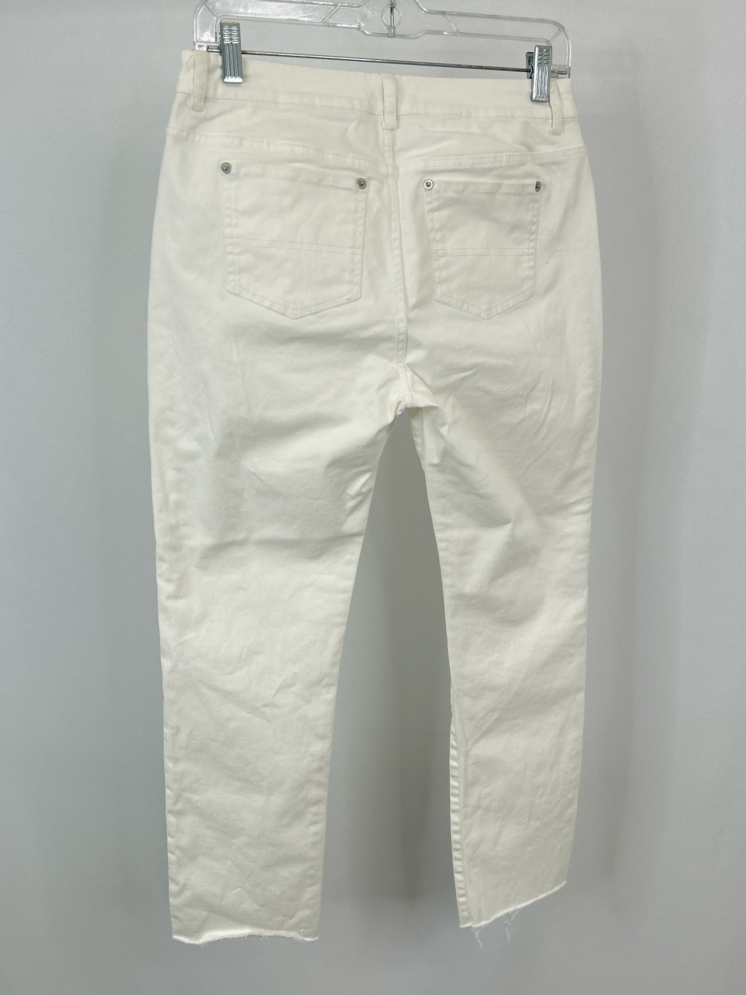 TYLER BOE Size 4 White Women's jeans