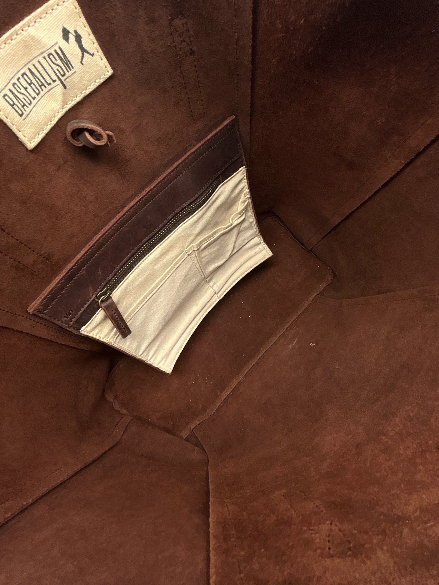 BASEBALLISM DARK BROWN Women Tote