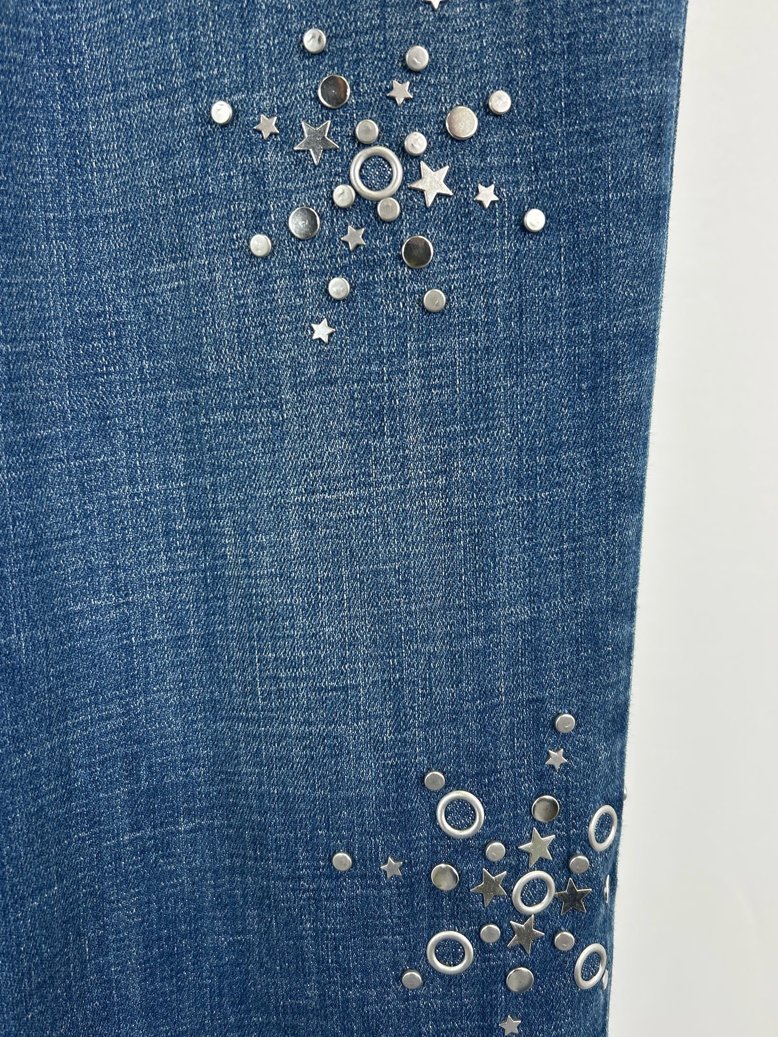 CHICO'S Size 8 BLUE DENIM Women jeans