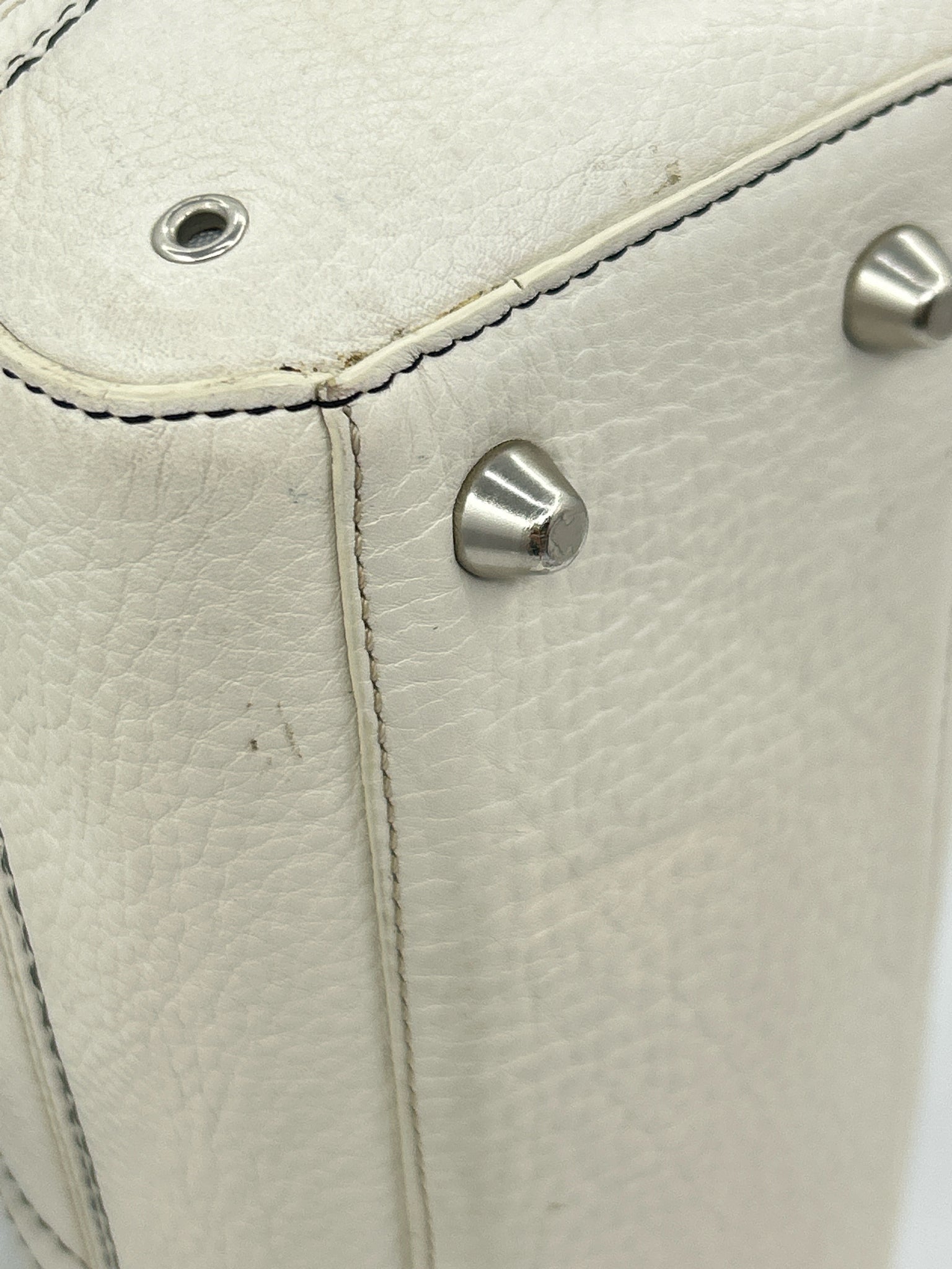 Coach Bone White Women Tote