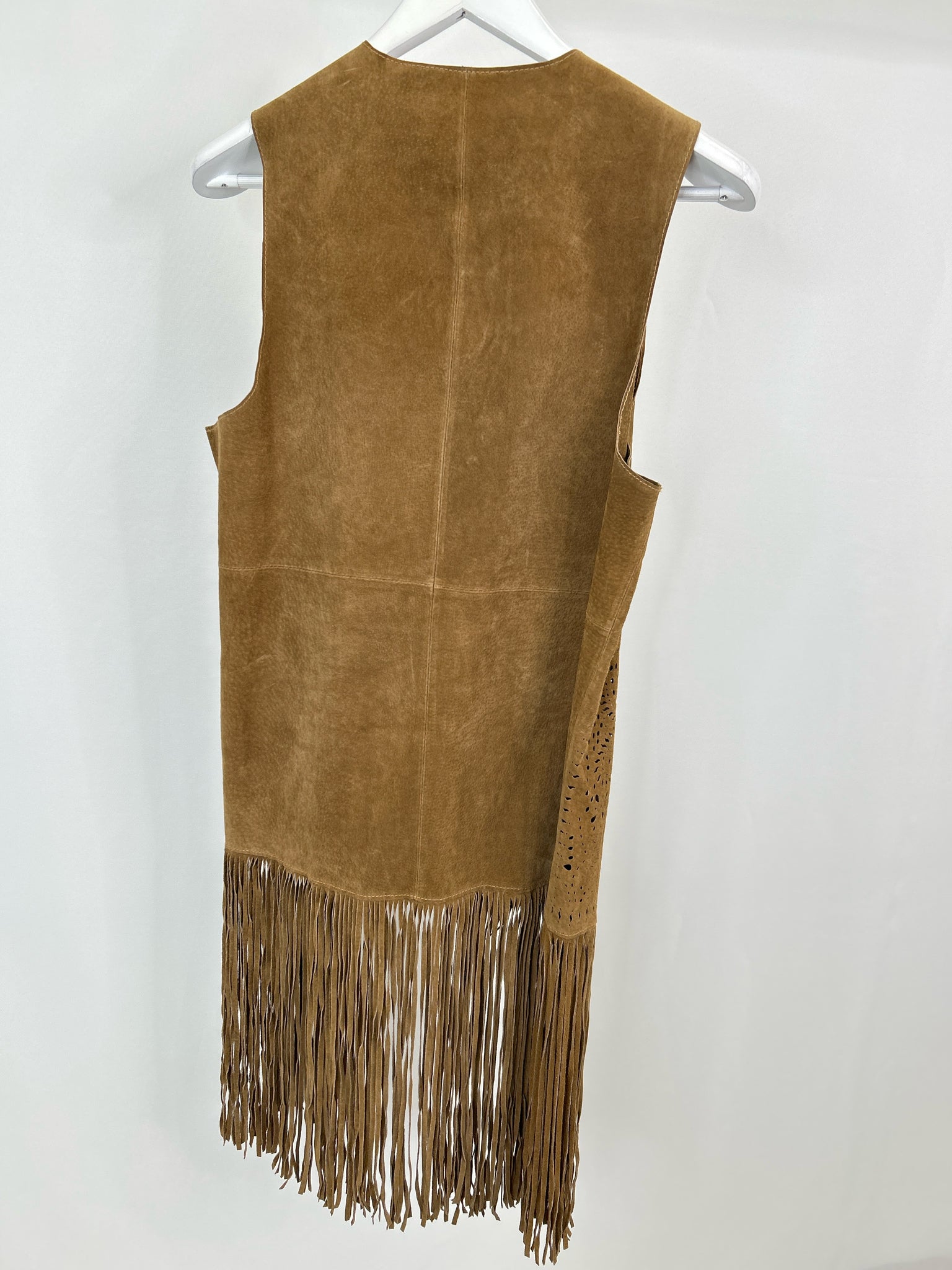 SCULLY Size M Brown Women Vest
