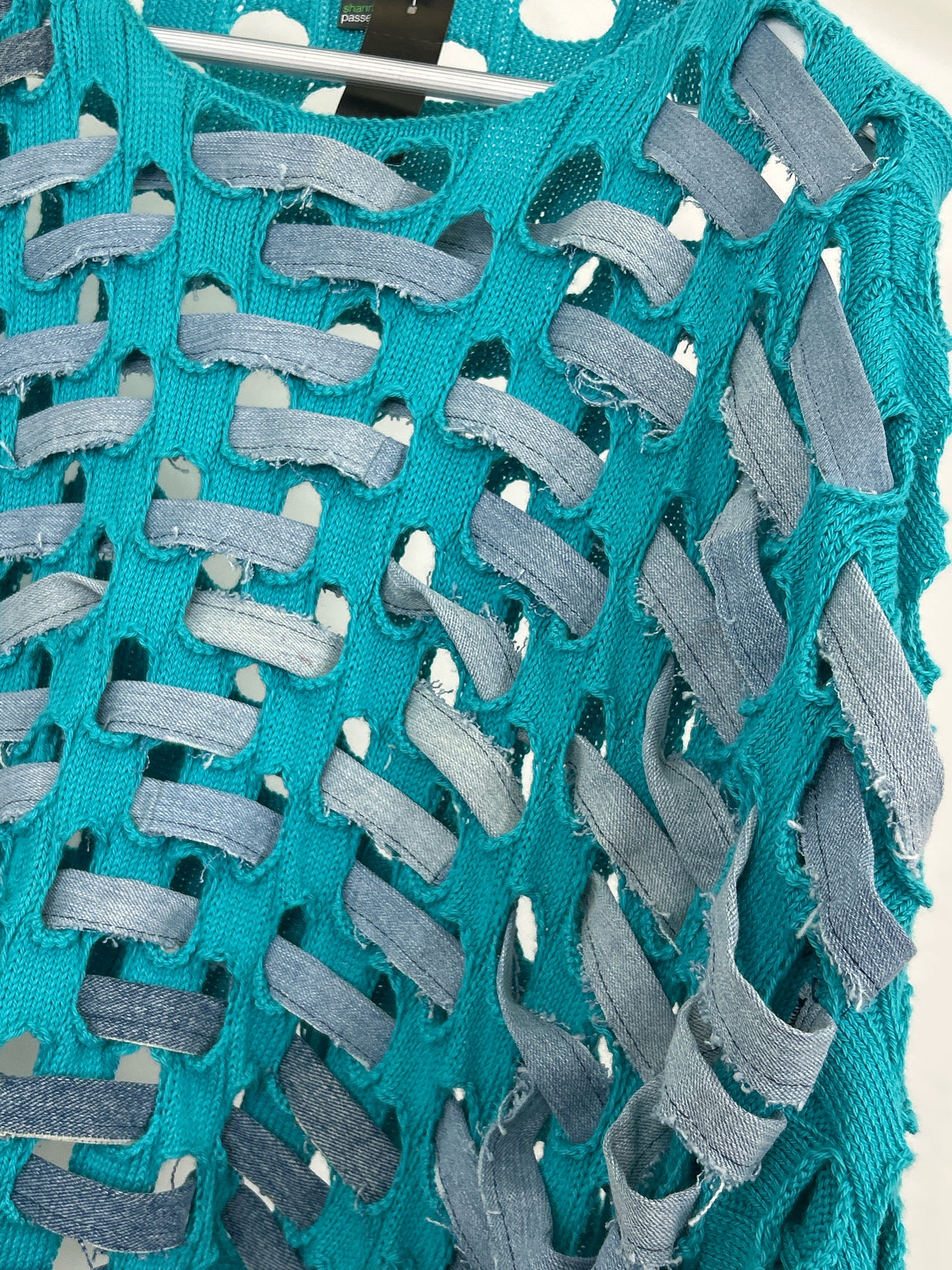 Shannon Passero Size S AQUA Women Sweater
