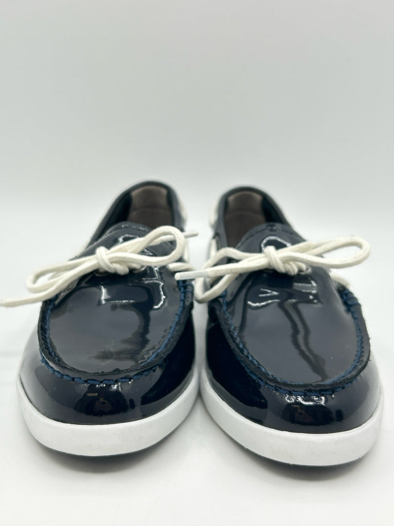 COLE HAAN Nantucket Camp Moccasin Size 9B Navy Flats NIB