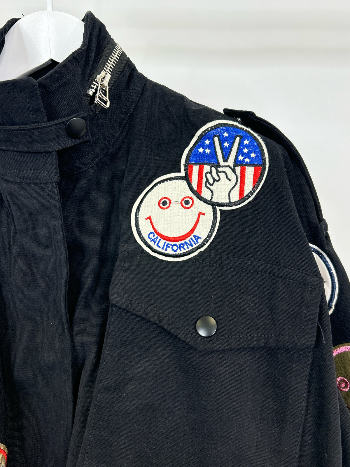 SALT Size L Black Women Jacket
