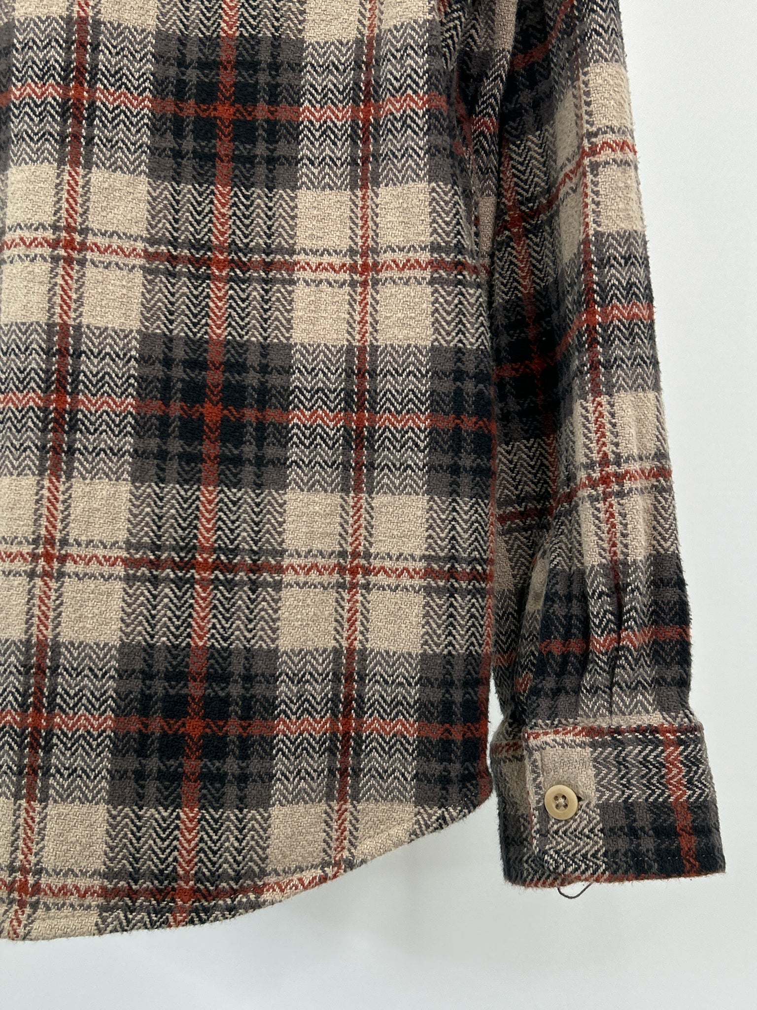 MADEWELL Size M Brown Print Women Jacket