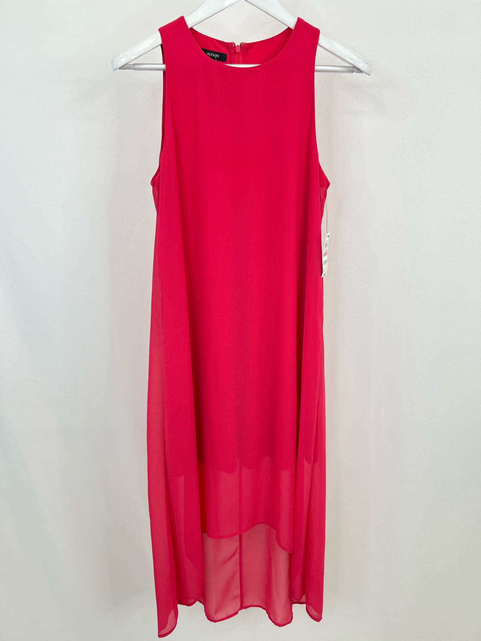 ALFANI NWT Size 8P Hot Pink Women Dress