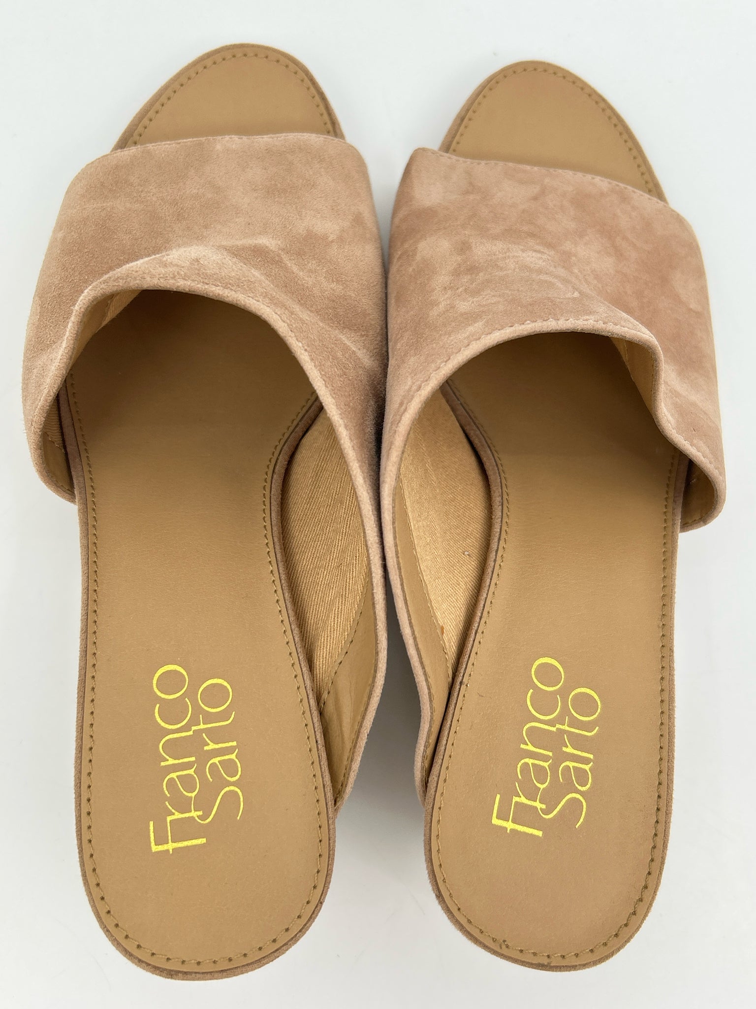 FRANCO SARTO Size 8.5M Taupe Women Sandal