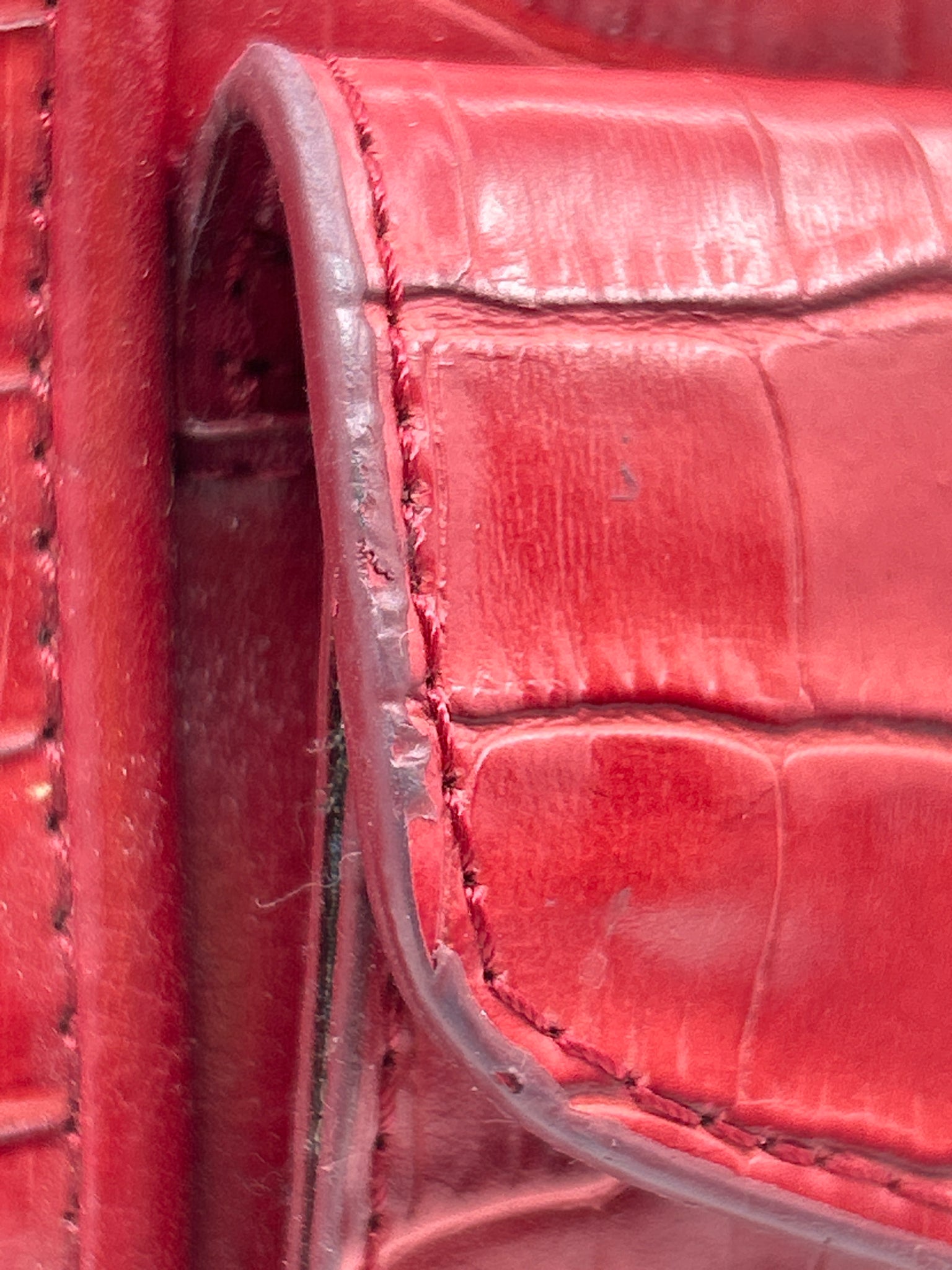 MC Red Women Purse + Wallet