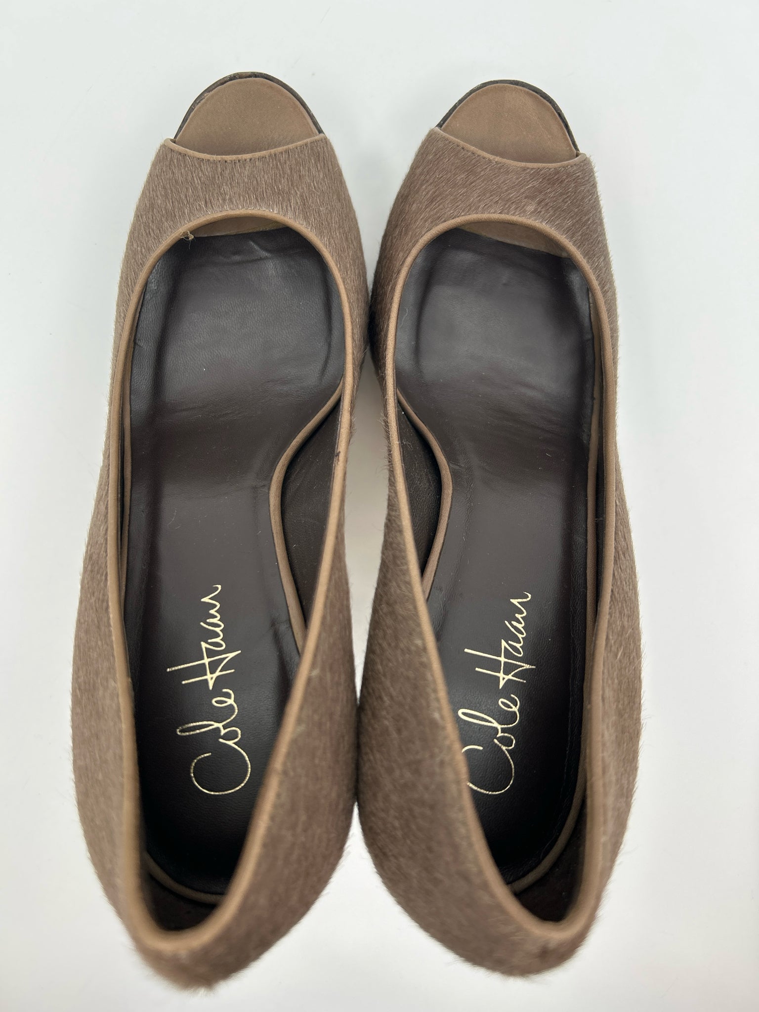 COLE HAAN Size 9.5 Taupe Women Pumps