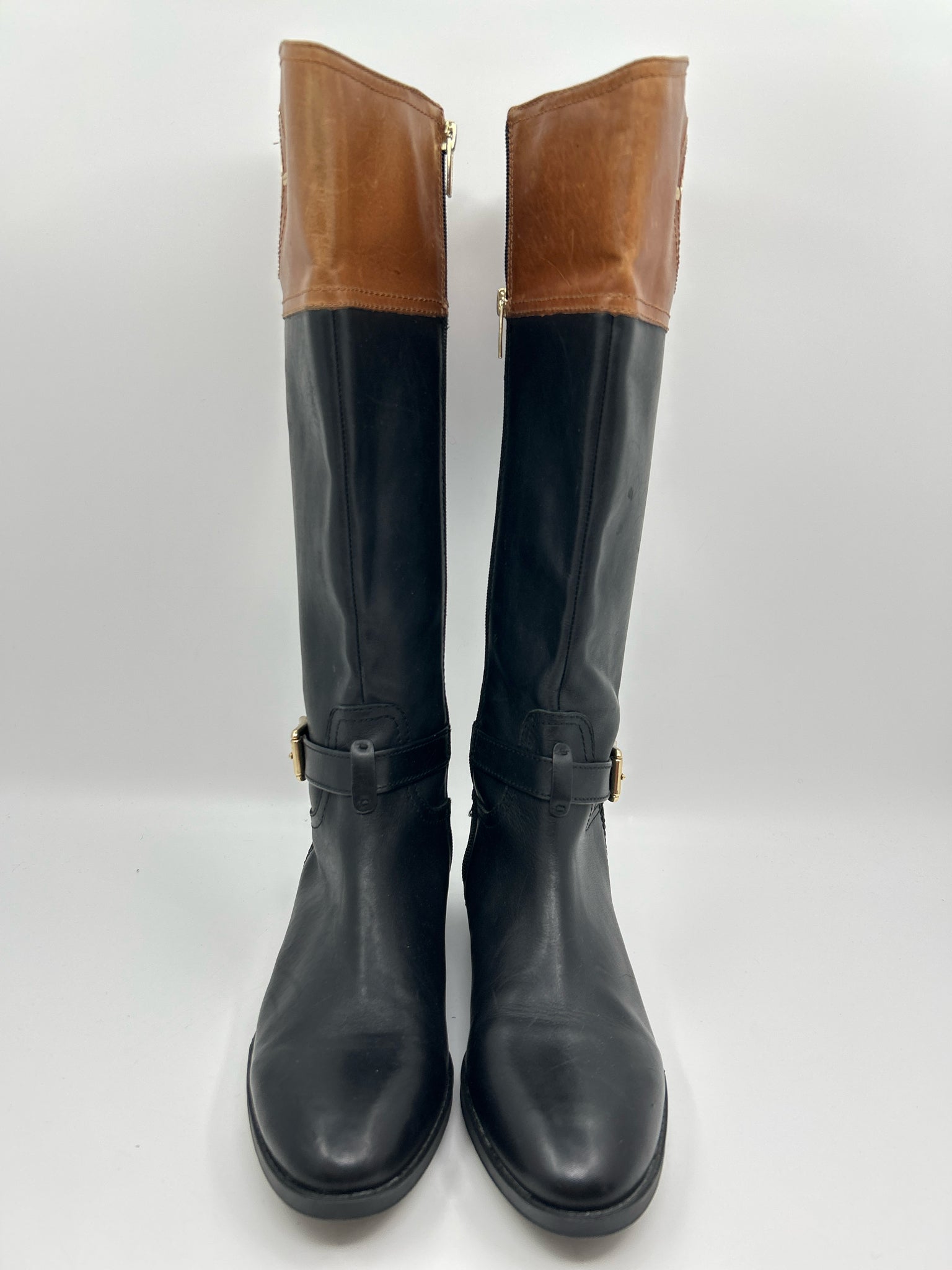 VINCE CAMUTO Size 9M black and brown Women Boots