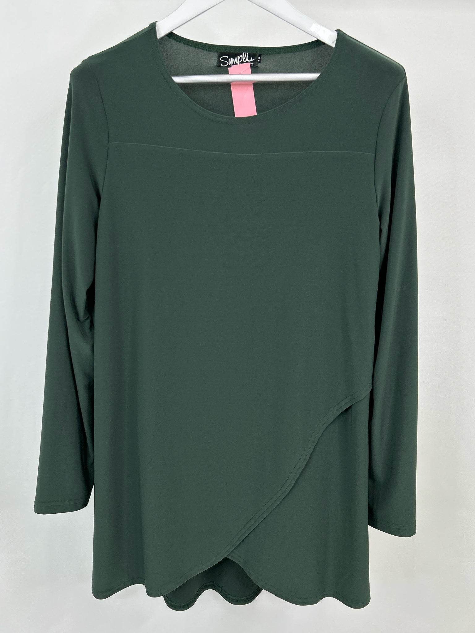 Sympli Size 14 Green Women Tunic