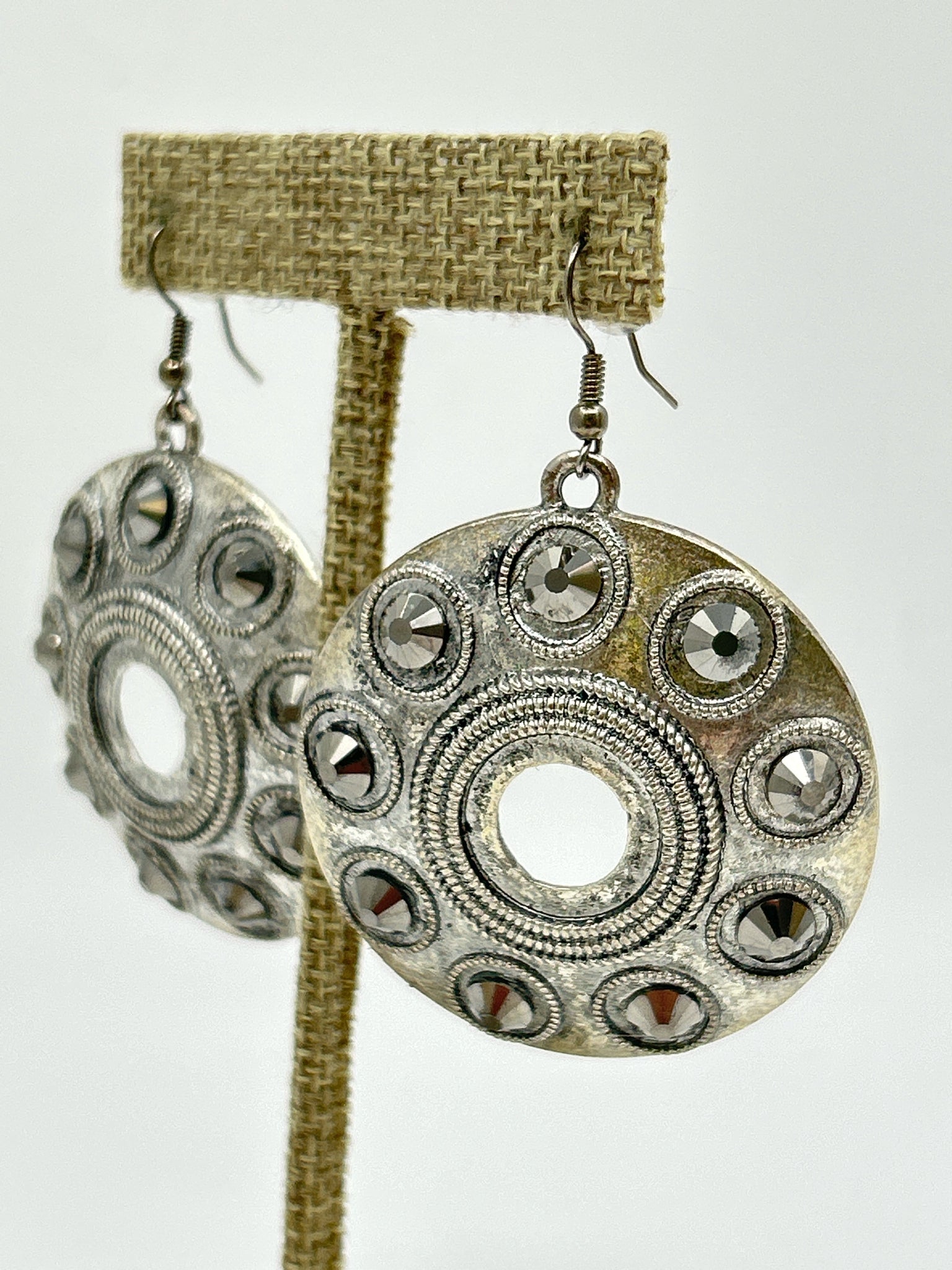 ART BY AMY NWT Silver Earrings