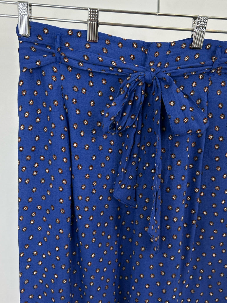 ETT TWA Size 14 Blue Print Women's Pants