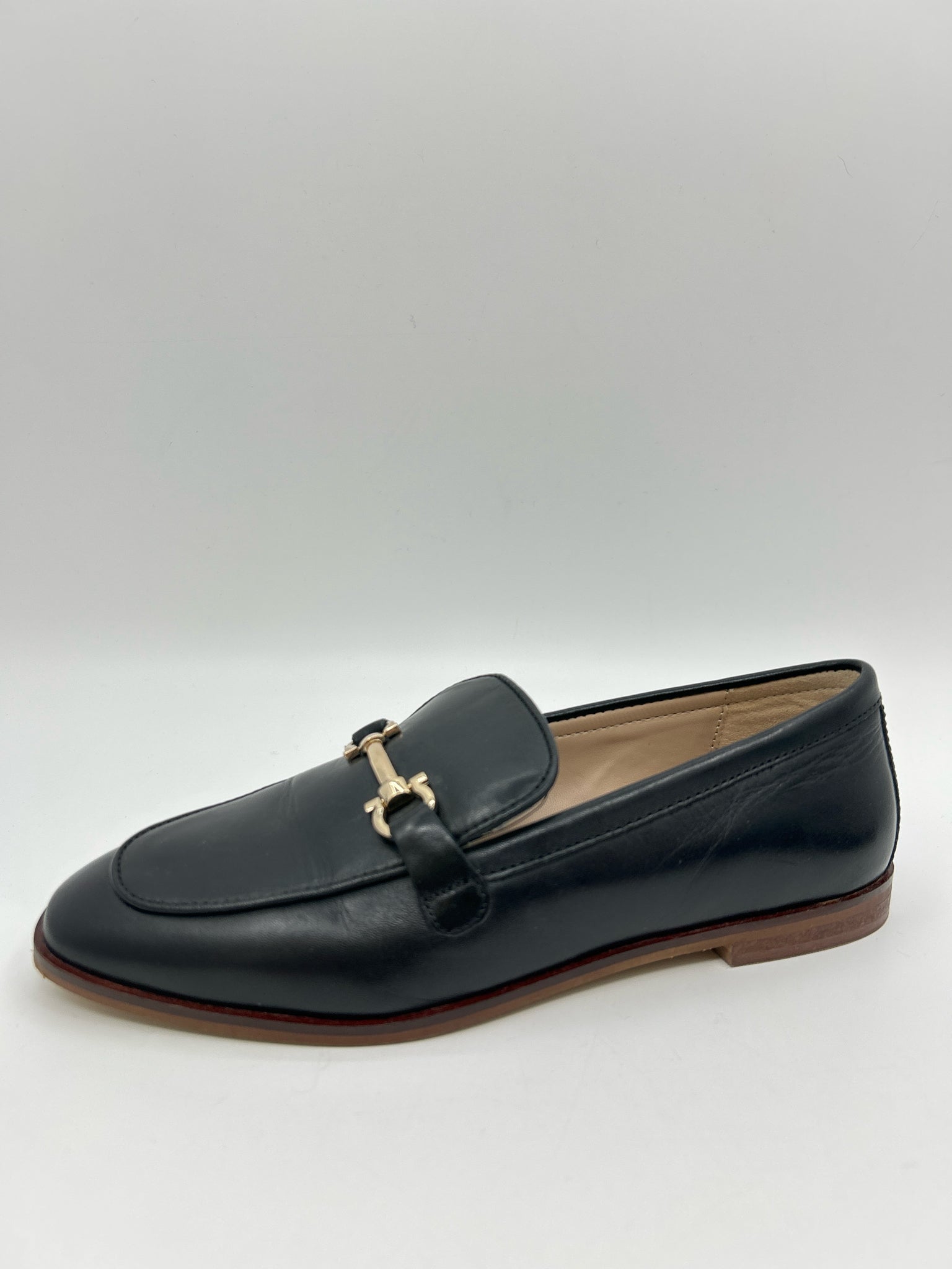 DUNE Size 37 Black Women Loafer