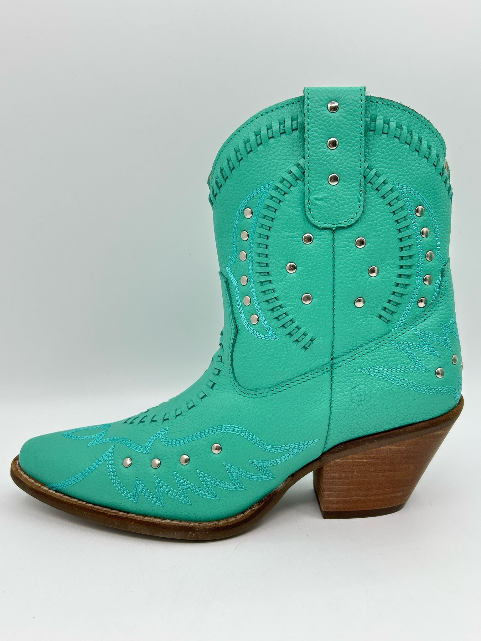 DINGO Size 8.5M Green Women Booties