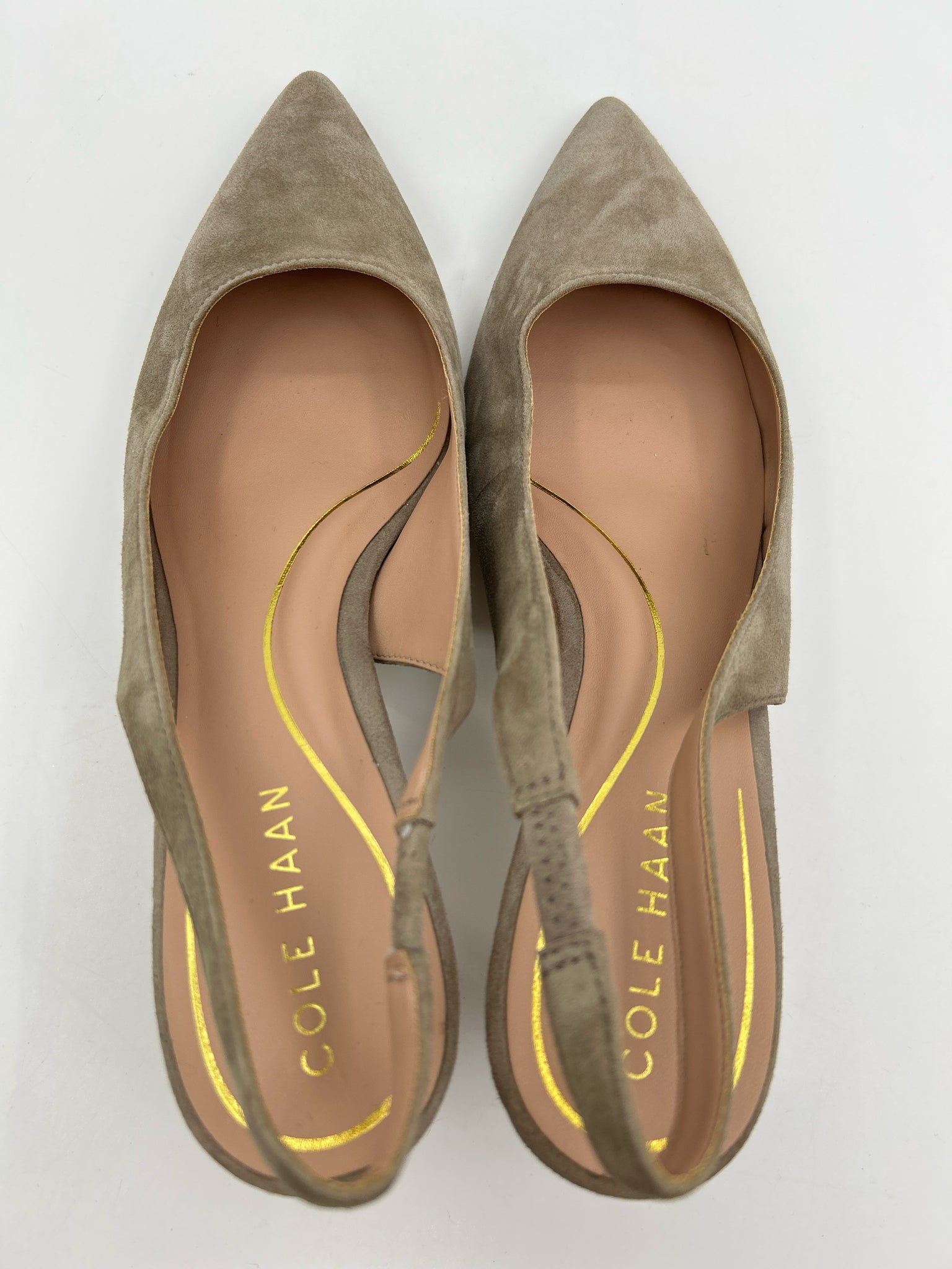 COLE HAAN Size 7.5B Taupe Women Pumps