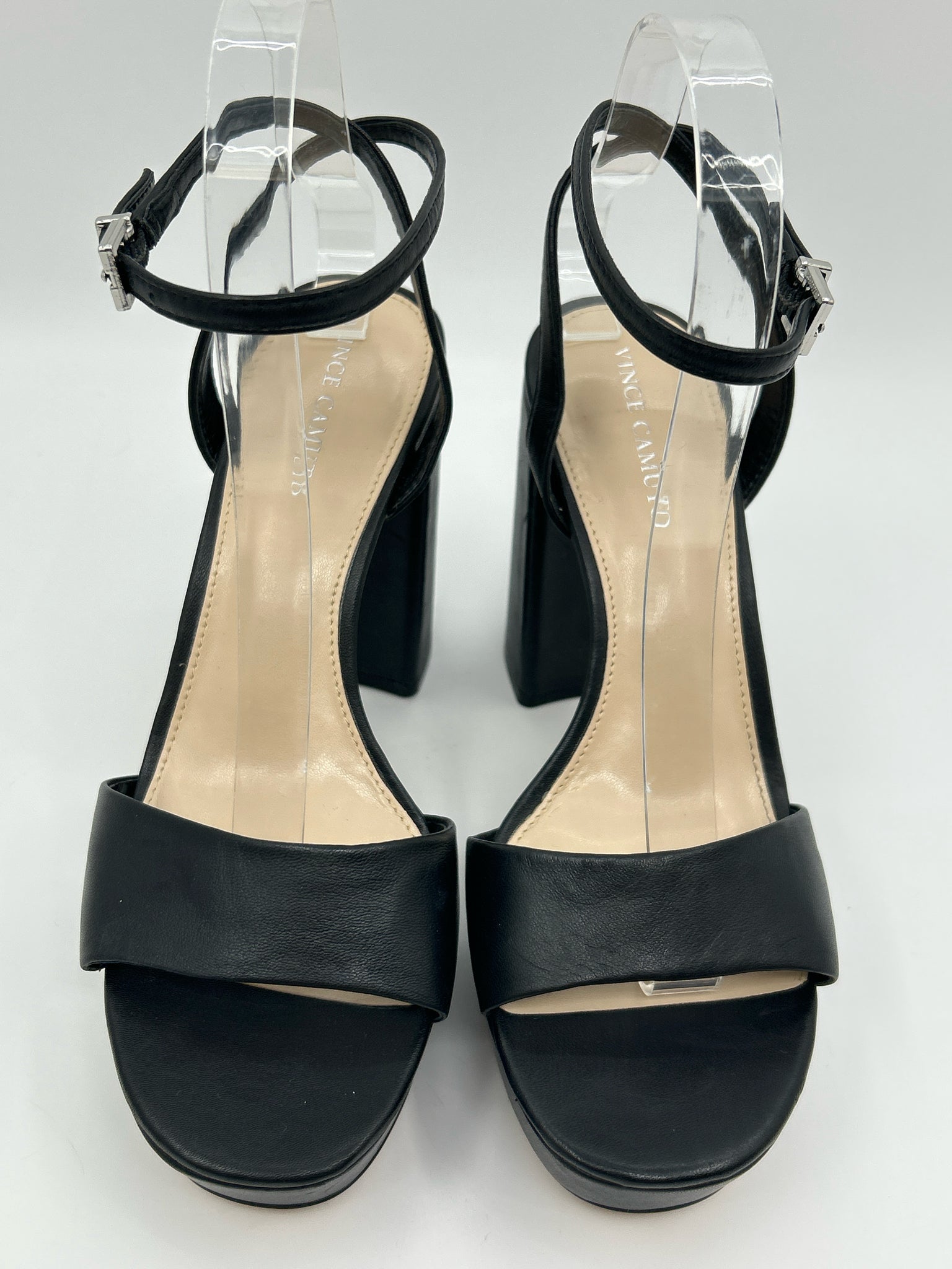 VINCE CAMUTO Size 7.5M Black Women Sandal