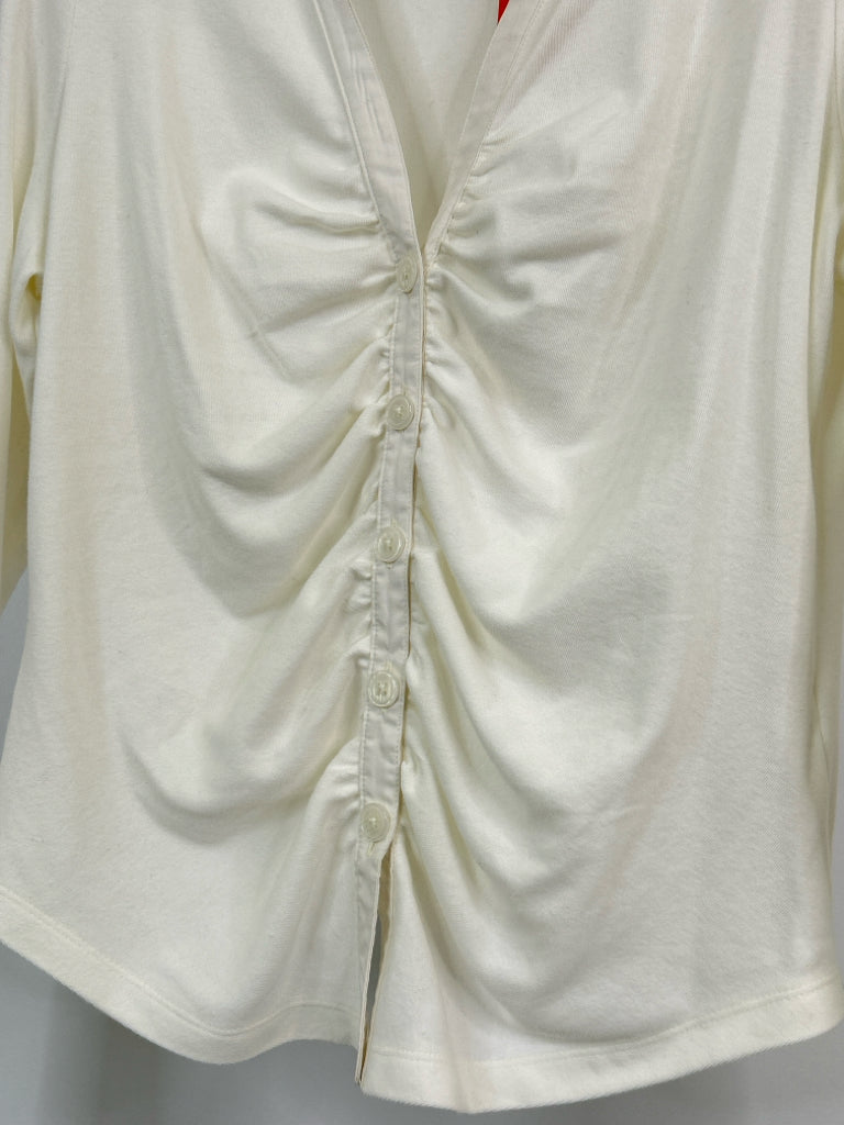MAEVE Size XL White Women's Shirt