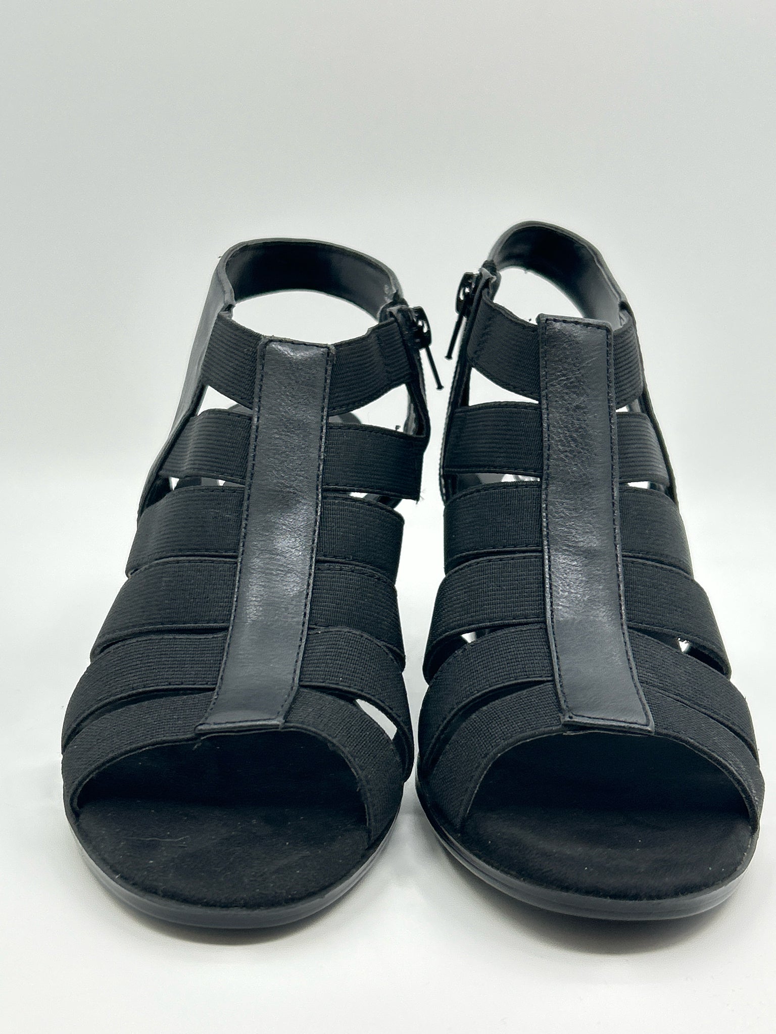 AEROSOLES Size 8.5 Black Women Sandal