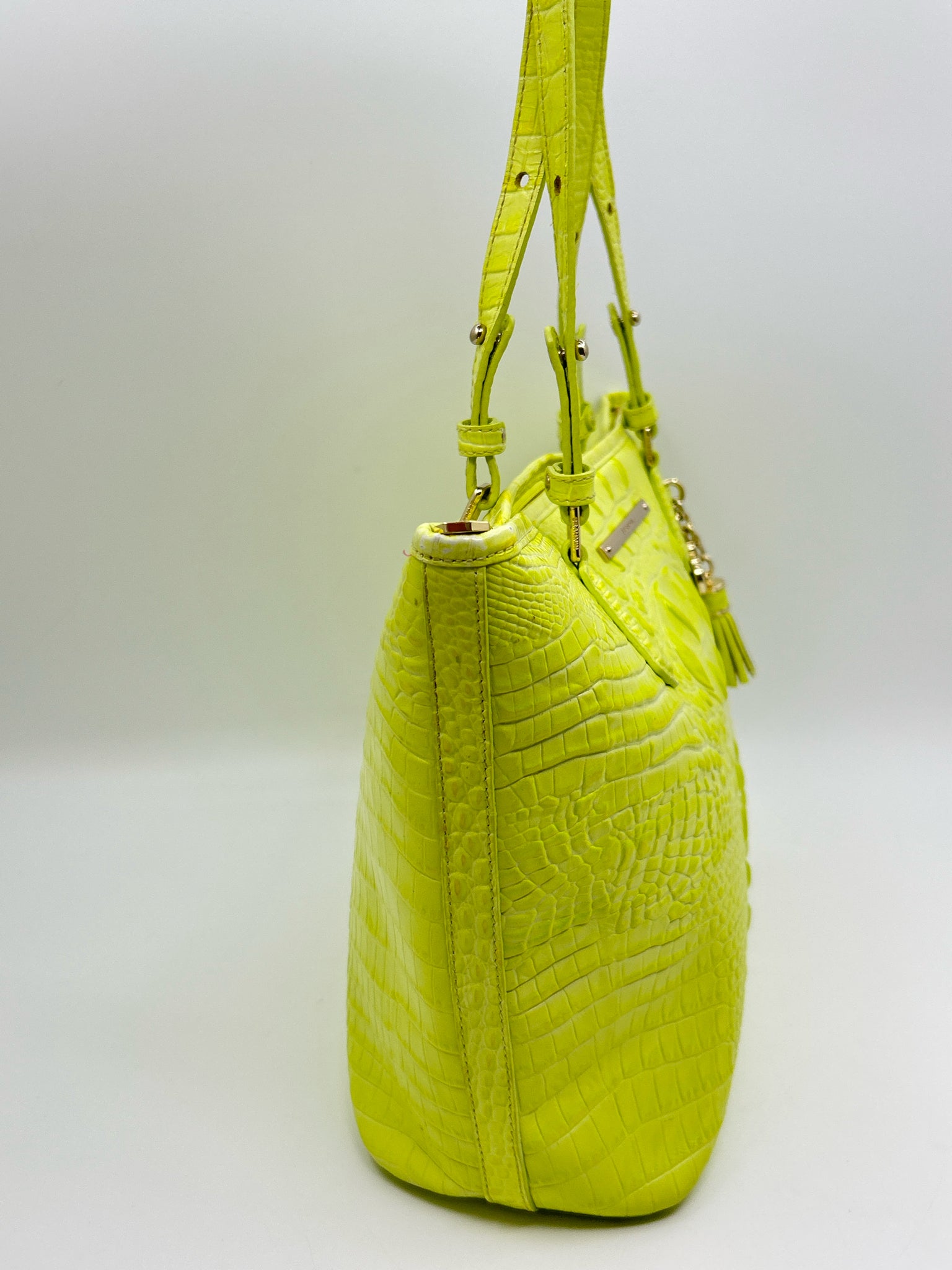 BRAHMIN Yellow Women Tote