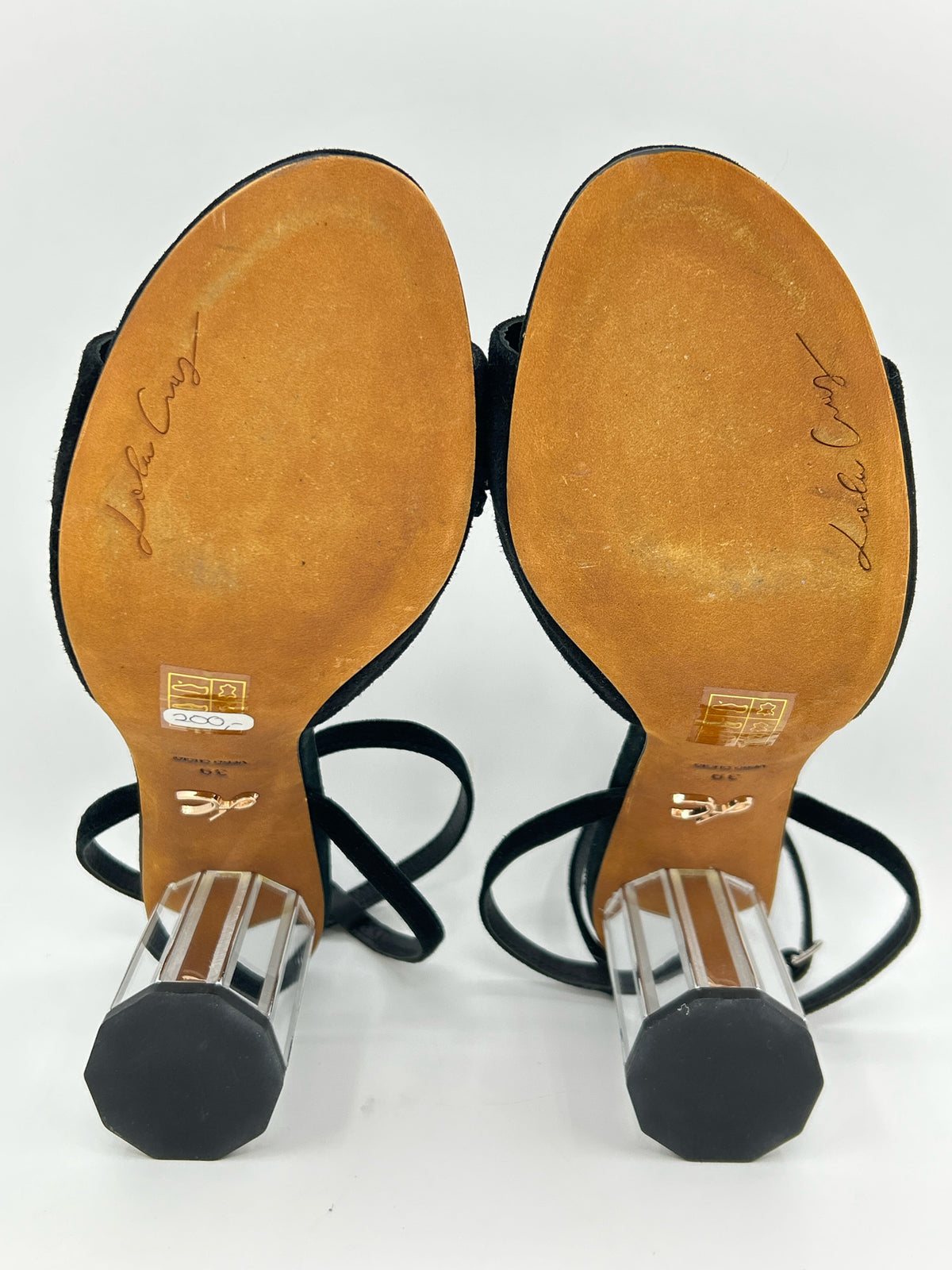 Lola Cruz Size 39/8 Black Women Pumps