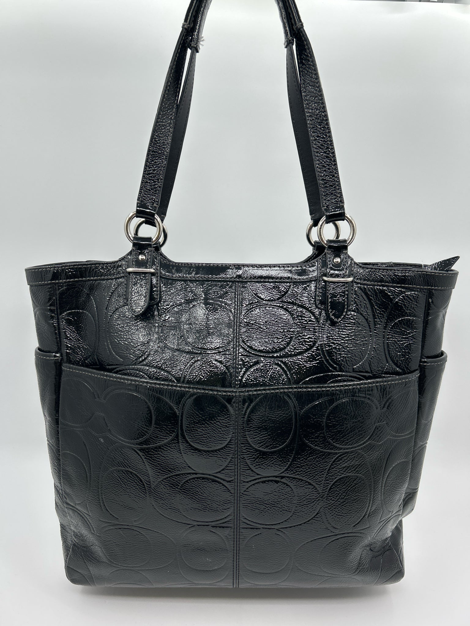 COACH Black Women Tote