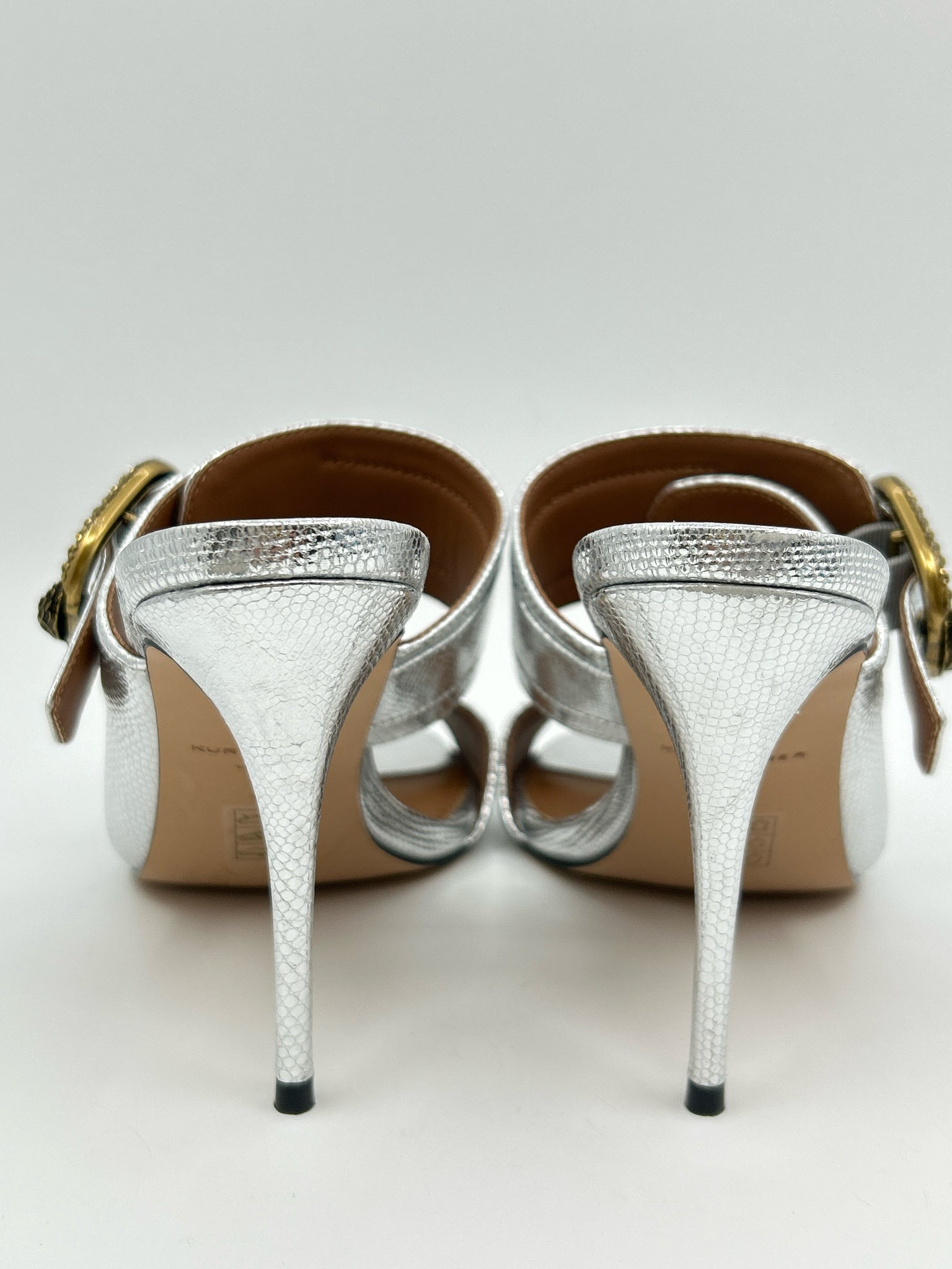 KURT GEIGER Size 11M Silver Women's Sandal