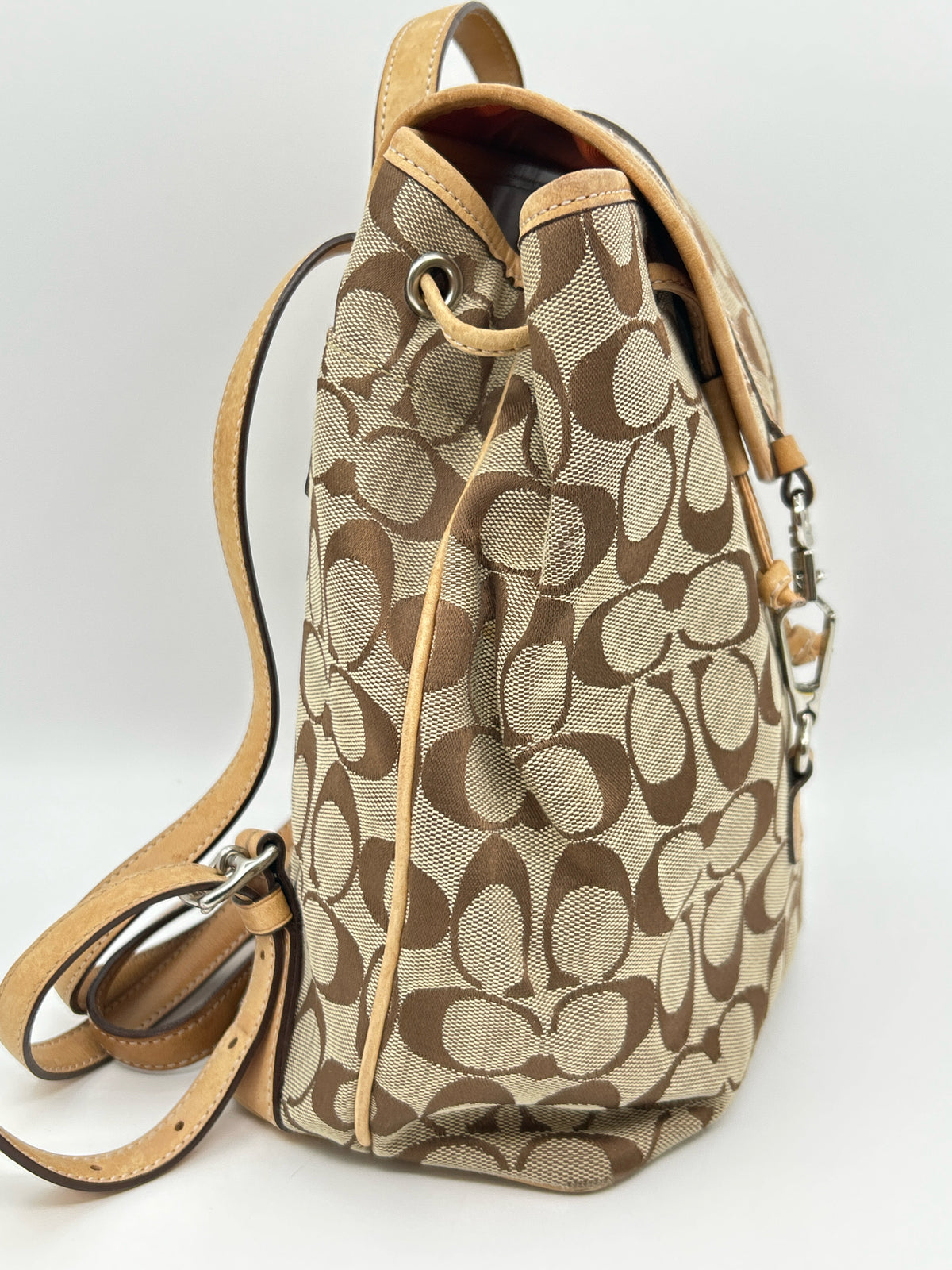 Coach Brown Women Backpack