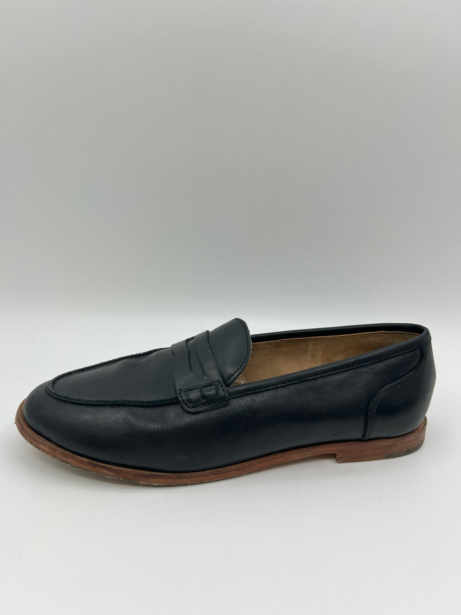 J CREW Size 8.5 Black Women Loafer