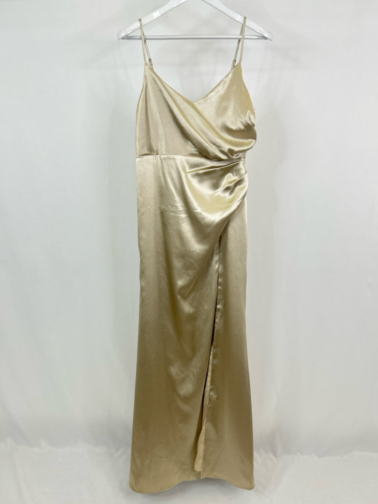 BIRDY GREY NWT Size M Champagne Women's Dress