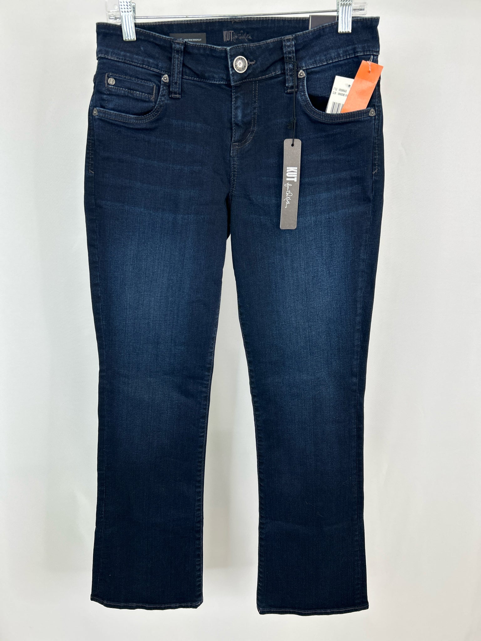 KUT FROM THE KLOTH Size 6S DARK BLUE DENIM Women jeans