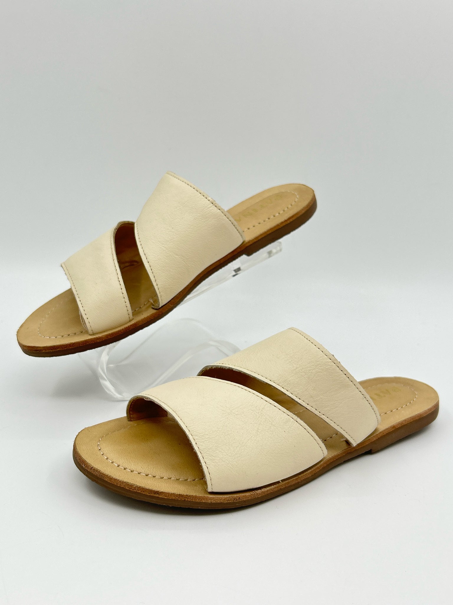PATINA Size 6 BONE Women Sandal