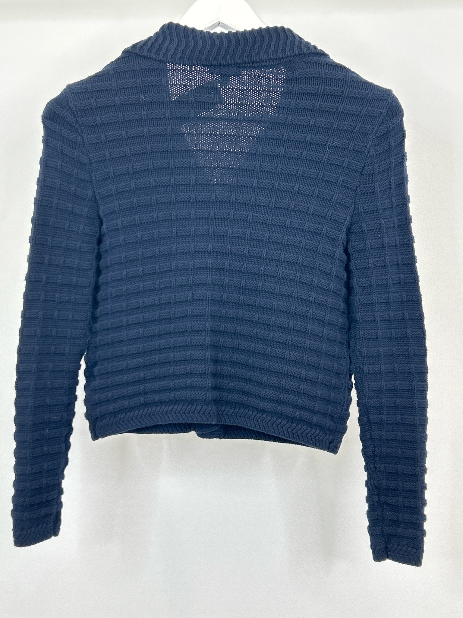 TALBOTS Size P Navy Women Cardigan