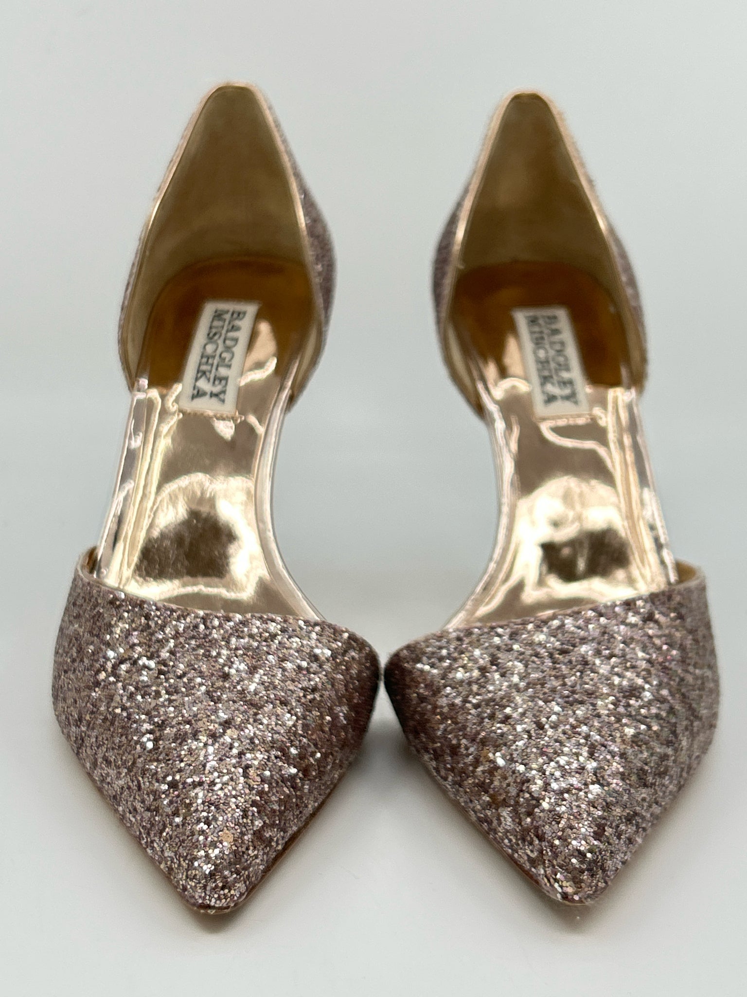 BADGLEY MISCHKA Size 6.5 Rose Women Pumps