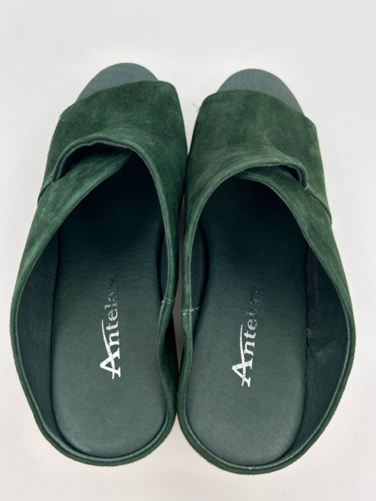 ANTELOPE Size 36 Emerald Women's Sandal