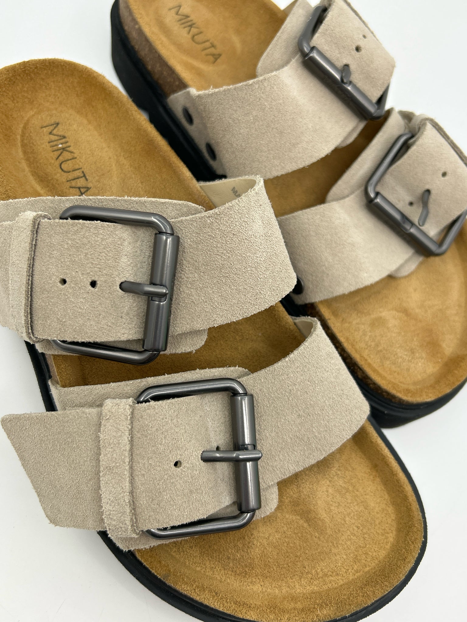 Mikuta Size 39 Beige Women Sandal