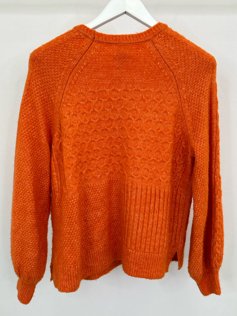 CABI Women Size S Orange Sweater