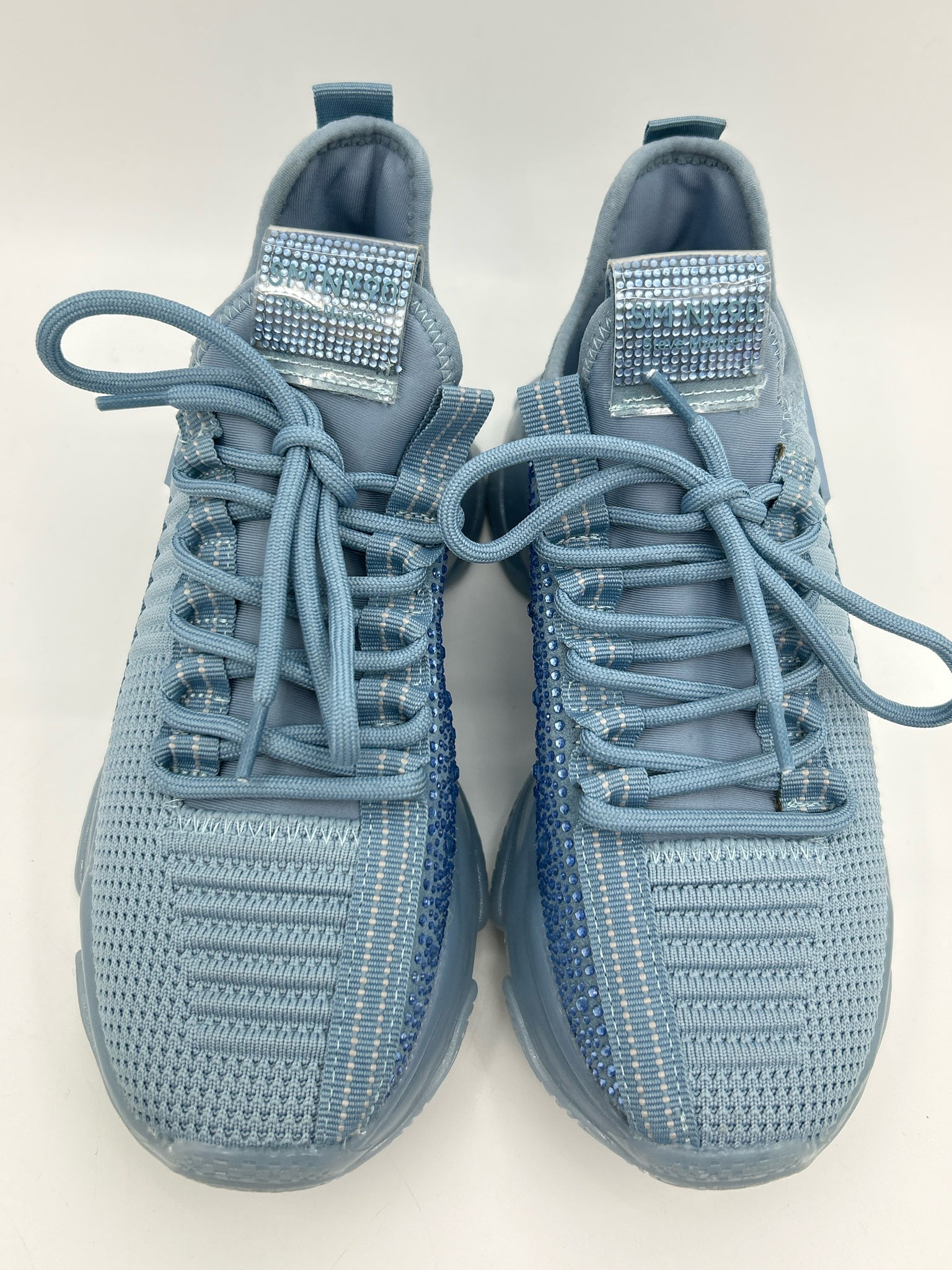 STEVE MADDEN Size 7 Blue Women Sneakers