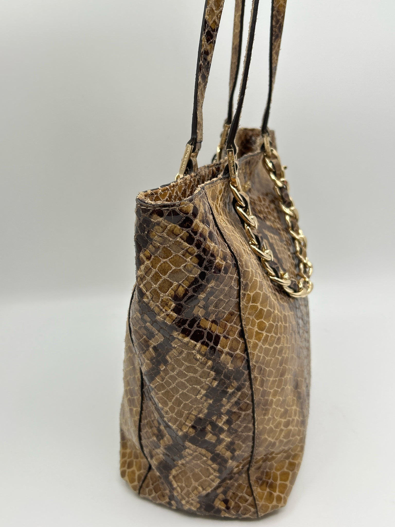 MICHAEL MICHAEL KORS Brown Print Women Tote